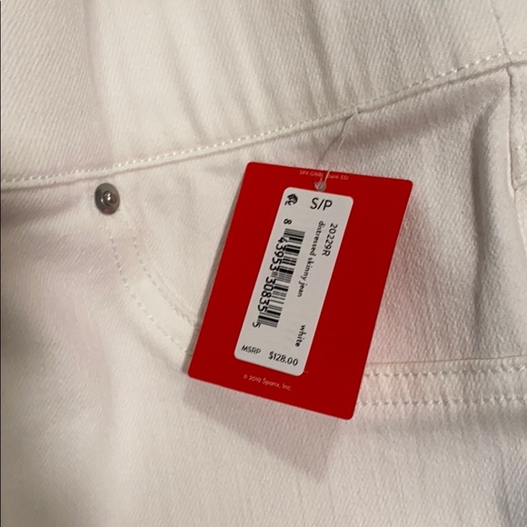 Spanx skinny white ankle jeans - Picture 5 of 5